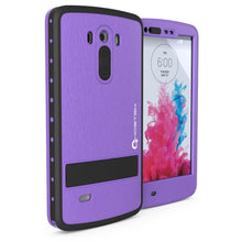 Load image into Gallery viewer, LG G3 Waterproof Case, Ghostek Atomic PURPLE W/ Attached Screen Protector  Slim Fitted  LG G3 (Color in image: purple)
