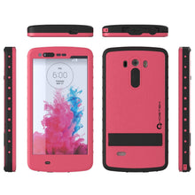 Charger l&#39;image dans la galerie, LG G3 Waterproof Case, Ghostek Atomic Pink W/ Attached Screen Protector Slim Fitted  LG G3 (Color in image: black)
