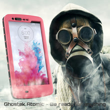 Charger l&#39;image dans la galerie, LG G3 Waterproof Case, Ghostek Atomic Pink W/ Attached Screen Protector Slim Fitted  LG G3 (Color in image: purple)
