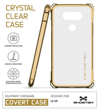Load image into Gallery viewer, LG G5 Case, Ghostek® Gold Covert Premium Slim Hybrid Protective Cover | Lifetime Warranty Exchange (Color in image: Red)
