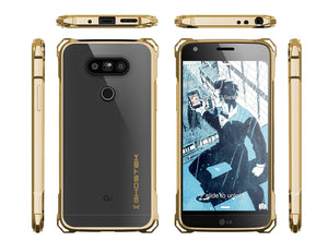 LG G5 Case, Ghostek® Gold Covert Premium Slim Hybrid Protective Cover | Lifetime Warranty Exchange (Color in image: Space Grey)