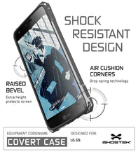 Load image into Gallery viewer, LG G5 Case, Ghostek® Space Grey Covert Premium Hybrid Protective Cover | Lifetime Warranty Exchange (Color in image: PInk)
