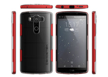 Load image into Gallery viewer, LG V10 Case, Ghostek® Cloak Red Slim Hybrid Impact Armor Cover | Lifetime Warranty Exchange (Color in image: black)
