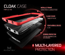 Load image into Gallery viewer, LG V10 Case, Ghostek® Cloak Red Slim Hybrid Impact Armor Cover | Lifetime Warranty Exchange (Color in image: gold)
