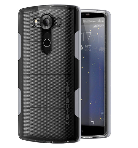 LG V10 Case, Ghostek® Cloak Silver Slim Hybrid Impact Armor Cover | Lifetime Warranty Exchange (Color in image: silver)
