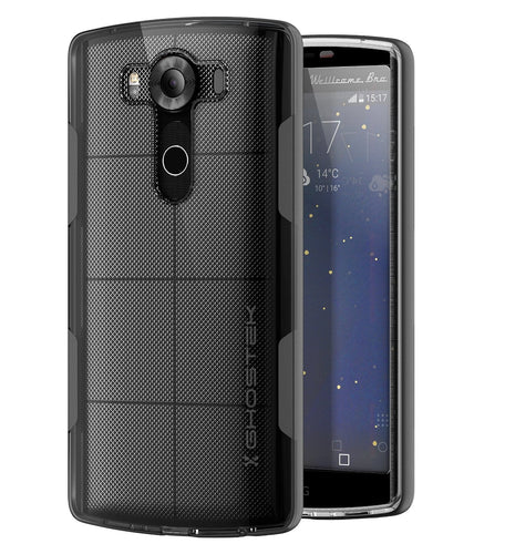 LG V10 Case, Ghostek® Cloak Black Slim Hybrid Impact Armor Cover | Lifetime Warranty Exchange (Color in image: black)