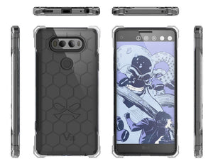 LG v20 Case, Ghostek® Covert Clear, Premium Impact Protective Armor | Lifetime Warranty Exchange (Color in image: teal)