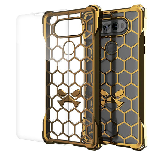 LG v20 Case, Ghostek® Covert Gold, Premium Impact Protective Armor | Lifetime Warranty Exchange (Color in image: gold)