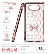 Charger l&#39;image dans la galerie, LG v20 Case, Ghostek® Covert Peach, Premium Impact Protective Armor | Lifetime Warranty Exchange (Color in image: gold)
