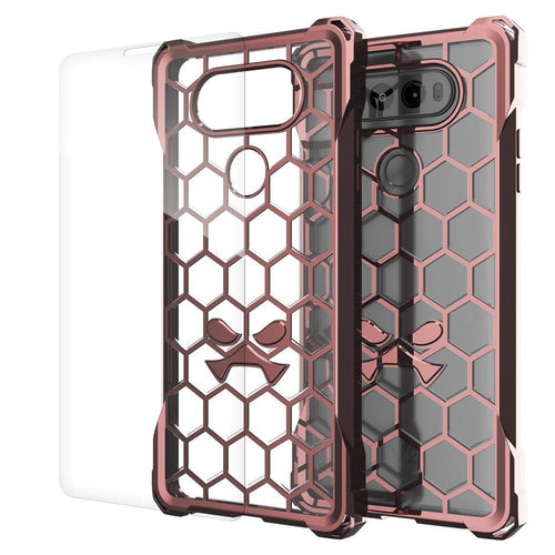 LG v20 Case, Ghostek® Covert Peach, Premium Impact Protective Armor | Lifetime Warranty Exchange (Color in image: peach)