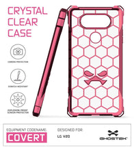 Load image into Gallery viewer, LG v20 Case, Ghostek® Covert Rose Pink, Premium Impact Protective Armor | Warranty (Color in image: space grey)
