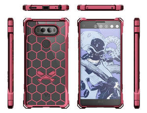 LG v20 Case, Ghostek® Covert Rose Pink, Premium Impact Protective Armor | Warranty (Color in image: gold)