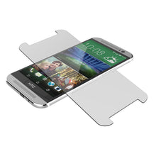 Load image into Gallery viewer, M8 Tempered Glass Screen Protector, Punkcase SHIELD for HTC One M8 0.33mm Thick 9H 
