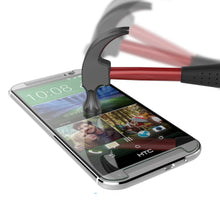 Load image into Gallery viewer, M8 Tempered Glass Screen Protector, Punkcase SHIELD for HTC One M8 0.33mm Thick 9H (Color in image: clear)
