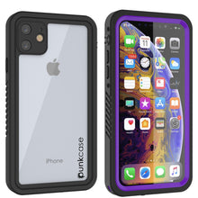 Charger l&#39;image dans la galerie, iPhone 11 Waterproof Case, Punkcase [Extreme Series] Armor Cover W/ Built In Screen Protector [Purple] (Color in image: Purple)
