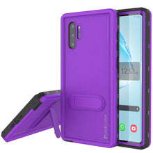 Charger l&#39;image dans la galerie, PunkCase Galaxy Note 10+ Plus Waterproof Case, [KickStud Series] Armor Cover [Purple] (Color in image: Purple)
