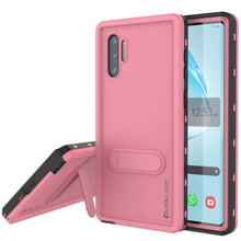 Load image into Gallery viewer, PunkCase Galaxy Note 10 Waterproof Case, [KickStud Series] Armor Cover [Pink] (Color in image: Pink)
