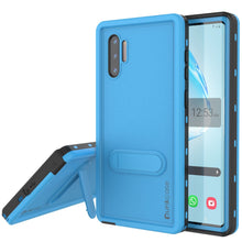 Load image into Gallery viewer, PunkCase Galaxy Note 10 Waterproof Case, [KickStud Series] Armor Cover [Light-Blue] (Color in image: Light Blue)
