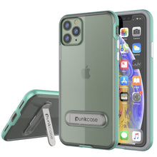 Load image into Gallery viewer, iPhone 11 Pro Max Case, PUNKcase [LUCID 3.0 Series] [Slim Fit] Armor Cover w/ Integrated Screen Protector [Teal] (Color in image: Teal)
