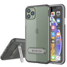 Load image into Gallery viewer, iPhone 11 Pro Max Case, PUNKcase [LUCID 3.0 Series] [Slim Fit] Armor Cover w/ Integrated Screen Protector [Grey] (Color in image: Grey)
