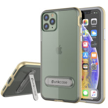 Load image into Gallery viewer, iPhone 11 Pro Case, PUNKcase [LUCID 3.0 Series] [Slim Fit] Armor Cover w/ Integrated Screen Protector [Gold] (Color in image: Gold)
