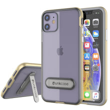 Load image into Gallery viewer, iPhone 12 Case, PUNKcase [LUCID 3.0 Series] [Slim Fit] Protective Cover w/ Integrated Screen Protector [Gold] (Color in image: Gold)
