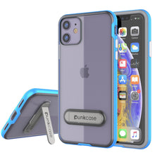 Load image into Gallery viewer, iPhone 12 Case, PUNKcase [LUCID 3.0 Series] [Slim Fit] Protective Cover w/ Integrated Screen Protector [Blue] (Color in image: Blue)
