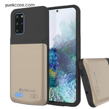 Charger l&#39;image dans la galerie, PunkJuice S20+ Plus Battery Case Gold - Fast Charging Power Juice Bank with 6000mAh (Color in image: Rose-Gold)
