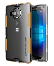 Load image into Gallery viewer, Microsoft 950 XL Case, Ghostek® Cloak Gold Slim Hybrid Impact Armor | Lifetime Warranty Exchange (Color in image: gold)
