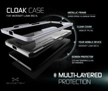 Load image into Gallery viewer, Microsoft Lumia 950 Case, Ghostek® Cloak  Silver Slim Hybrid Impact Armor | Lifetime Warranty Exchange (Color in image: gold)
