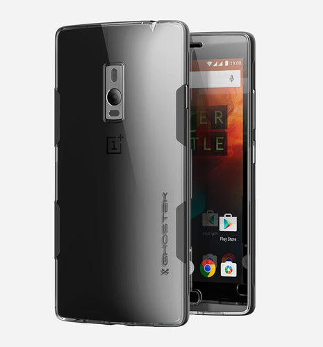OnePlus 2 Case, Ghostek® Cloak Black Series for OnePlus 2 Slim Hybrid | Lifetime Warranty Exchange (Color in image: black)