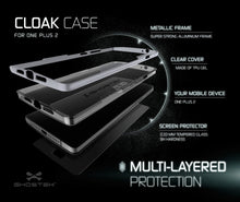 Load image into Gallery viewer, OnePlus 2 Case, Ghostek® Cloak Silver Series for OnePlus 2 Slim Hybrid | Lifetime Warranty Exchange (Color in image: gold)
