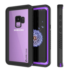 Charger l&#39;image dans la galerie, Galaxy S9 PLUS Waterproof Case, Punkcase [Extreme Series] [Slim Fit] [IP68 Certified] [Shockproof] [Snowproof] [Dirproof] Armor Cover W/ Built In Screen Protector for Samsung Galaxy S9+ [Purple] (Color in image: Purple)
