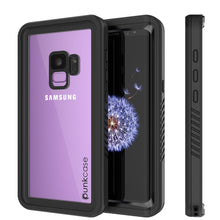 Charger l&#39;image dans la galerie, Galaxy S9 Waterproof Case, Punkcase [Extreme Series] [Slim Fit] [IP68 Certified] [Shockproof] [Snowproof] Armor Cover [Black] (Color in image: Black)
