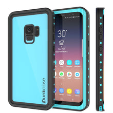 Charger l&#39;image dans la galerie, Galaxy S9 Waterproof Case PunkCase StudStar Teal Thin 6.6ft Underwater IP68 Shock/Snow Proof (Color in image: teal)
