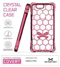 Charger l&#39;image dans la galerie, Google Pixel Case, Ghostek® Covert Rose Pink, Premium Impact Protective Armor | Warranty (Color in image: space grey)
