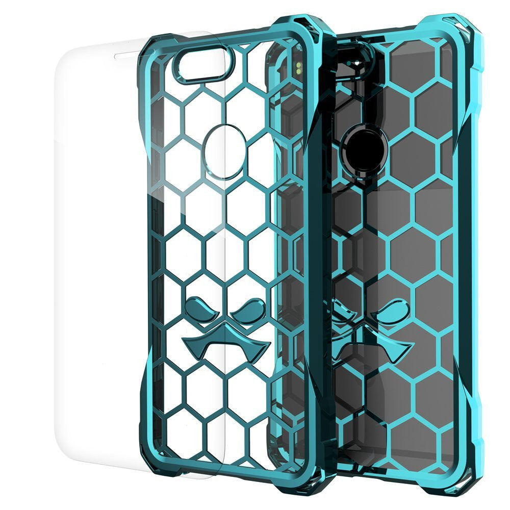 Google Pixel XL Case, Ghostek® Covert Teal, Premium Impact Protective Armor | Lifetime Warranty Exchange (Color in image: teal)