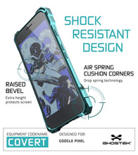 Charger l&#39;image dans la galerie, Google Pixel XL Case, Ghostek® Covert Teal, Premium Impact Protective Armor | Lifetime Warranty Exchange (Color in image: space grey)
