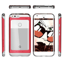 Load image into Gallery viewer, Google Pixel Case, Ghostek® Cloak 2.0 Red Series w/ Explosion-Proof Screen Protector | Aluminum Frame (Color in image: Pink)

