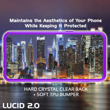 Load image into Gallery viewer, Maintains the Aesthetics of Your Phone While Keeping It Protected + SOFT TPU BUMPER LUCID 2.0 (Color in image: light blue)
