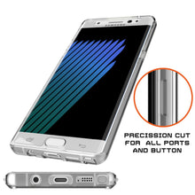 Load image into Gallery viewer, Note 7 Case Punkcase® LUCID 2.0 Clear Series Series w/ PUNK SHIELD Screen Protector | Ultra Fit (Color in image: pink)
