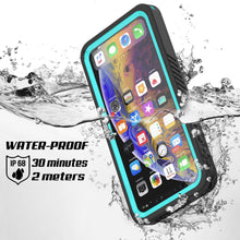 Charger l&#39;image dans la galerie, iPhone 11 Waterproof Case, Punkcase [Extreme Series] Armor Cover W/ Built In Screen Protector [Teal] (Color in image: Light Green)
