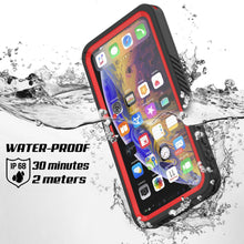 Charger l&#39;image dans la galerie, iPhone 11 Waterproof Case, Punkcase [Extreme Series] Armor Cover W/ Built In Screen Protector [Red] (Color in image: Purple)
