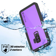 Charger l&#39;image dans la galerie, Galaxy S9 Plus Waterproof Case PunkCase StudStar Purple Thin 6.6ft Underwater IP68 Shock/Snow Proof (Color in image: pink)
