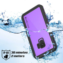 Charger l&#39;image dans la galerie, Galaxy S9 Waterproof Case PunkCase StudStar Purple Thin 6.6ft Underwater IP68 Shock/Snow Proof (Color in image: teal)
