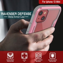 Load image into Gallery viewer, Coque de défense Ravenger MAG de Punkcase pour iPhone 14 Plus - Protection militaire de qualité avec couverture multicouche [Rose-Gold]
