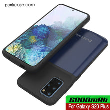 Charger l&#39;image dans la galerie, PunkJuice S20+ Plus Battery Case All Blue - Fast Charging Power Juice Bank with 6000mAh (Color in image: Patterned Blue)
