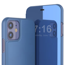 Load image into Gallery viewer, Punkcase iPhone 11 / XI Reflector Case Protective Flip Cover [Blue] (Color in image: Purple)
