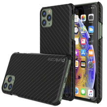 Load image into Gallery viewer, iPhone 11 Pro Case, Punkcase CarbonShield, Heavy Duty &amp; Ultra Thin 2 Piece Dual Layer [shockproof] 
