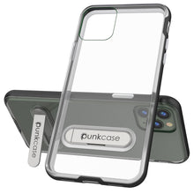 Charger l&#39;image dans la galerie, iPhone 12 Pro Case, PUNKcase [LUCID 3.0 Series] [Slim Fit] Protective Cover w/ Integrated Screen Protector [Black] (Color in image: Silver)

